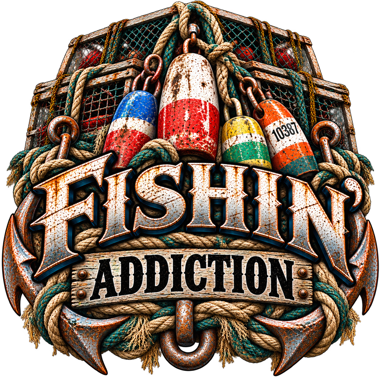 Fishin Addiction Buoy 2