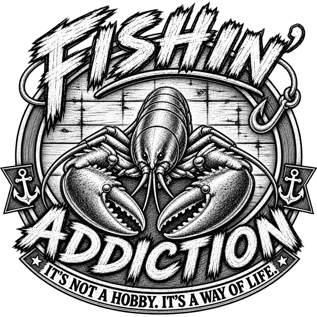 Fishin Addiction Lobster 1