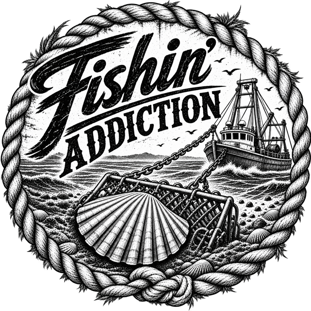 Fishin Addiction Scallop 1